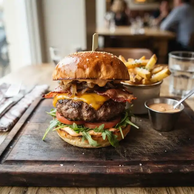 Specialty burgers